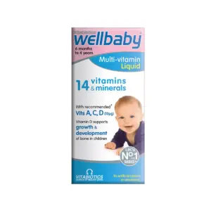 Vitabiotics – Wellbaby shurup multivitamine