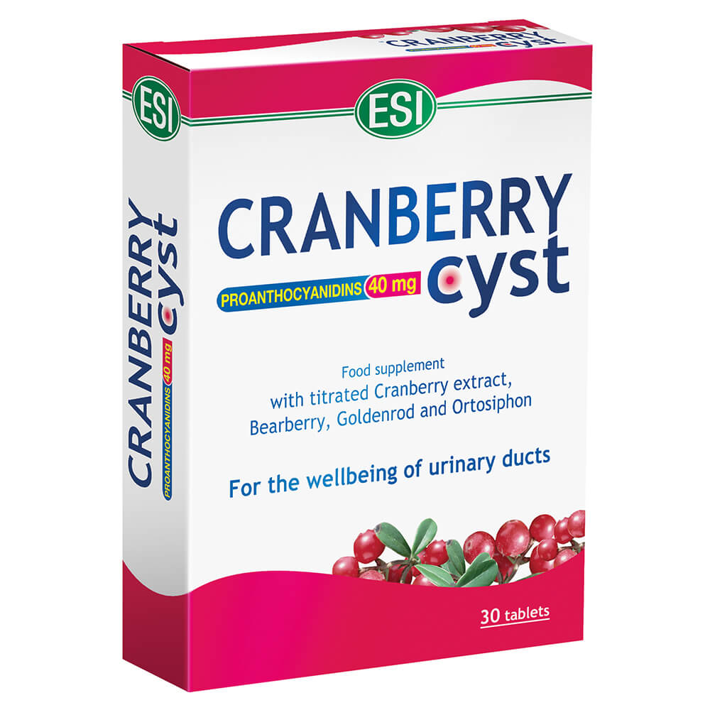 ESI – Cranberry Cyst tablets