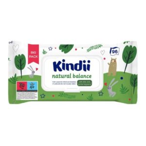Harper Kindii Natural Balance Infants & Baby Wet Wipes 96pcs Pop-Up