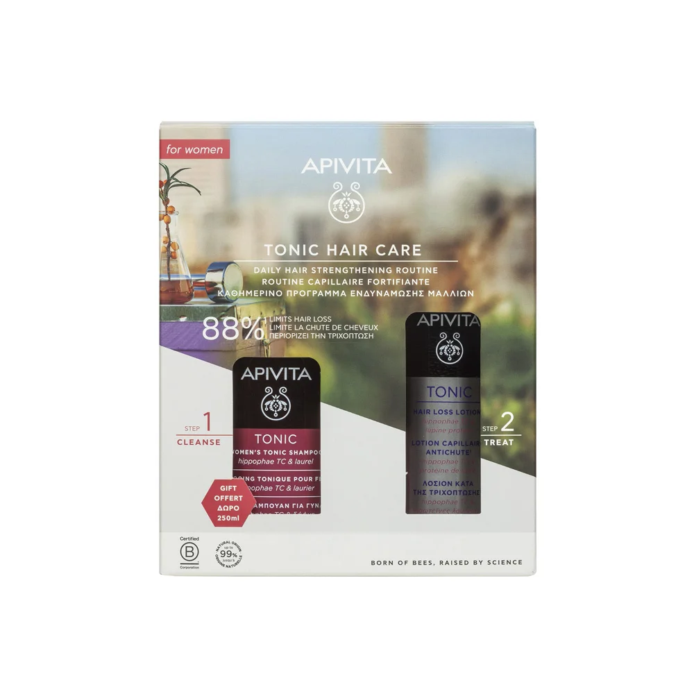 Apivita – Hair Strengthening Routine for Women