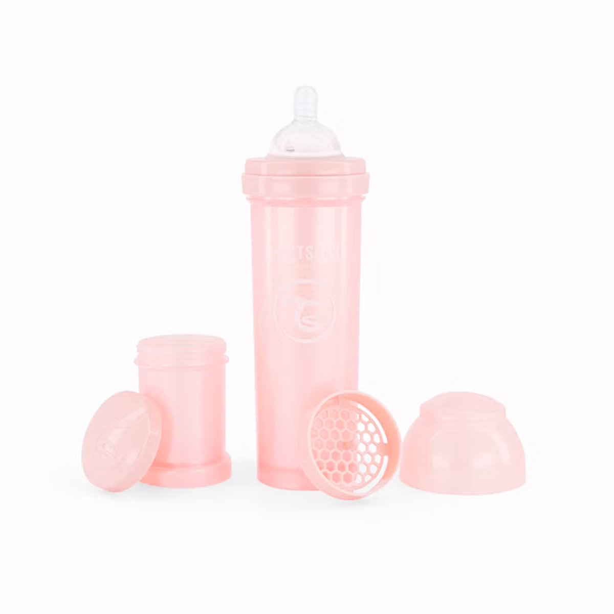 Twistshake Shishe Biberoni Anti-Kolikë Rozë Pastel 260 Ml
