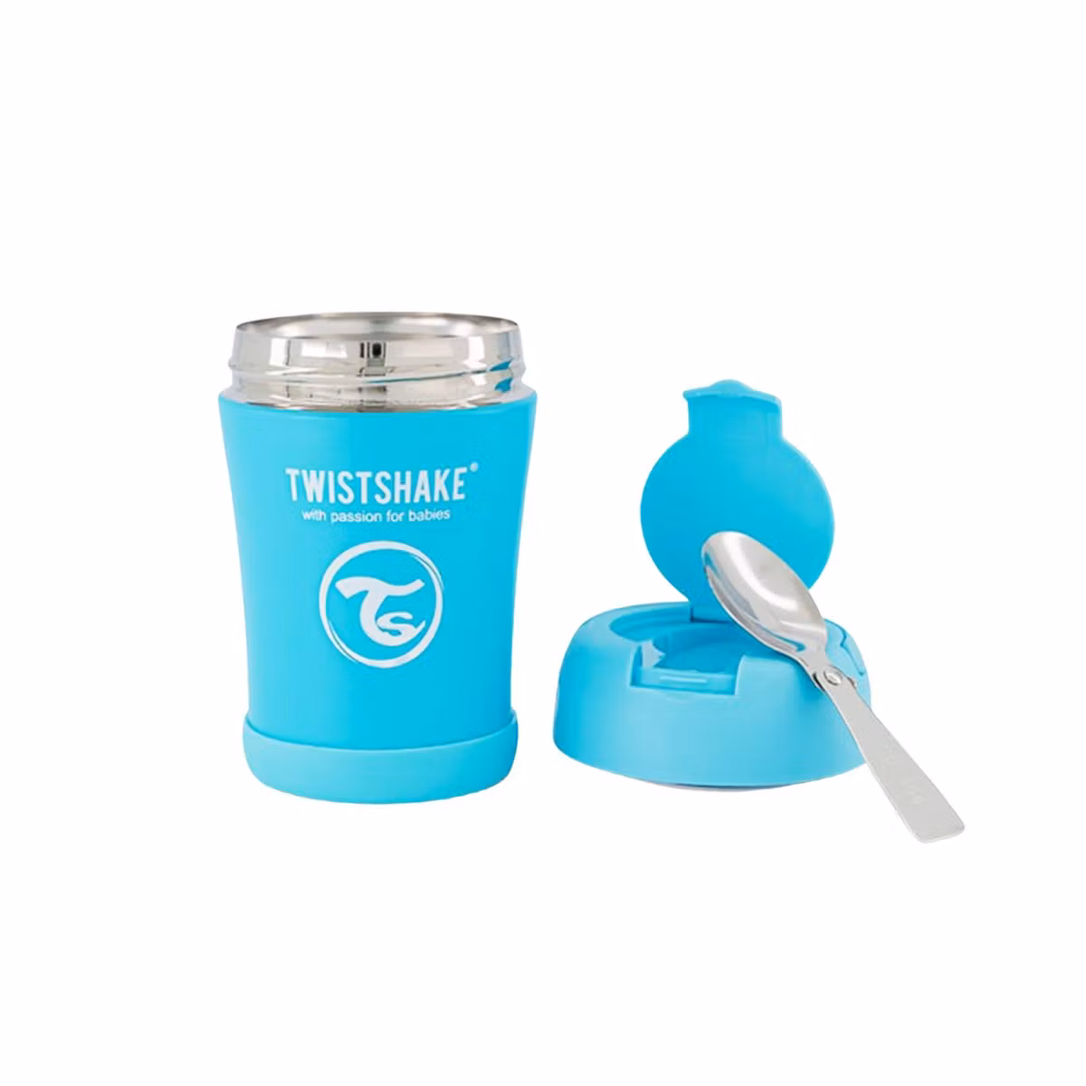 Twistshake Kontenitor Për Ushqim Blu Pastel 350 Ml