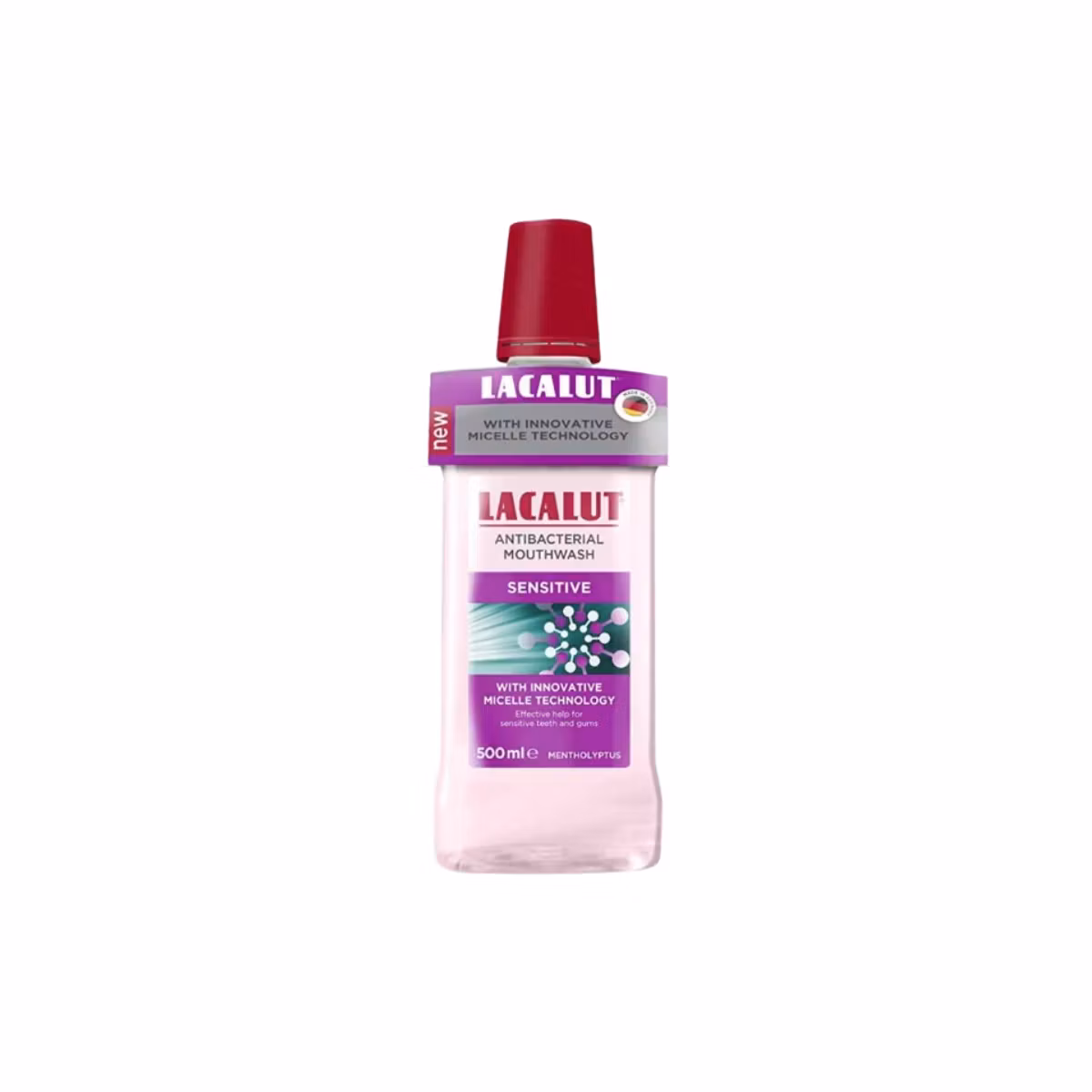 Lacalut Sensitive Antibacterial Mouthwash 500 Ml X 1