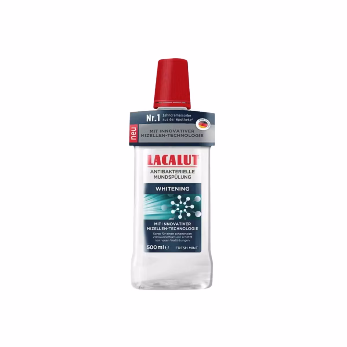 Lacalut Antibacterial Whitening Mouthwash 500 Ml X 1