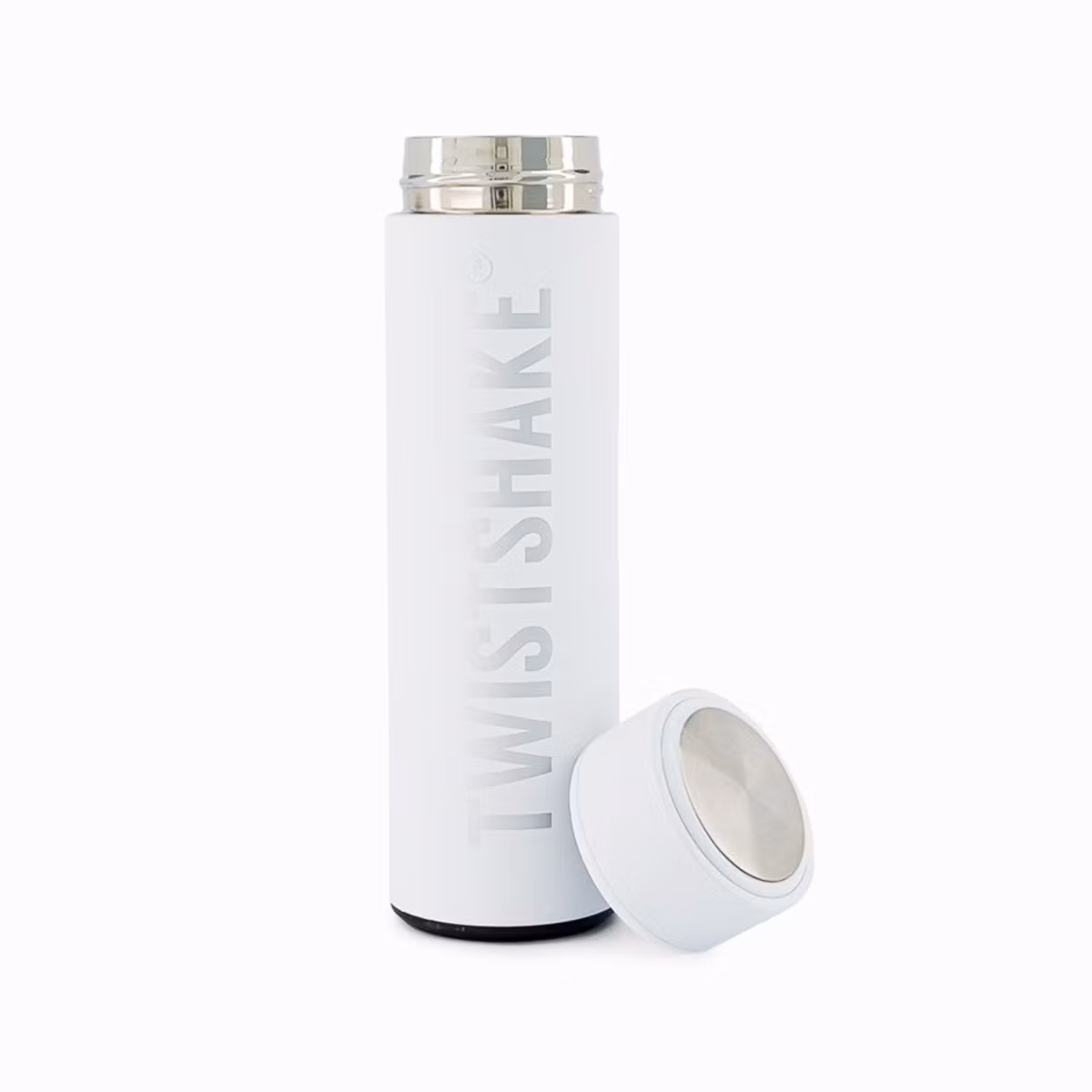 Twistshake Shishe E Bardhë Për Pije Të Nxehta Ose Të Ftohta 420 Ml