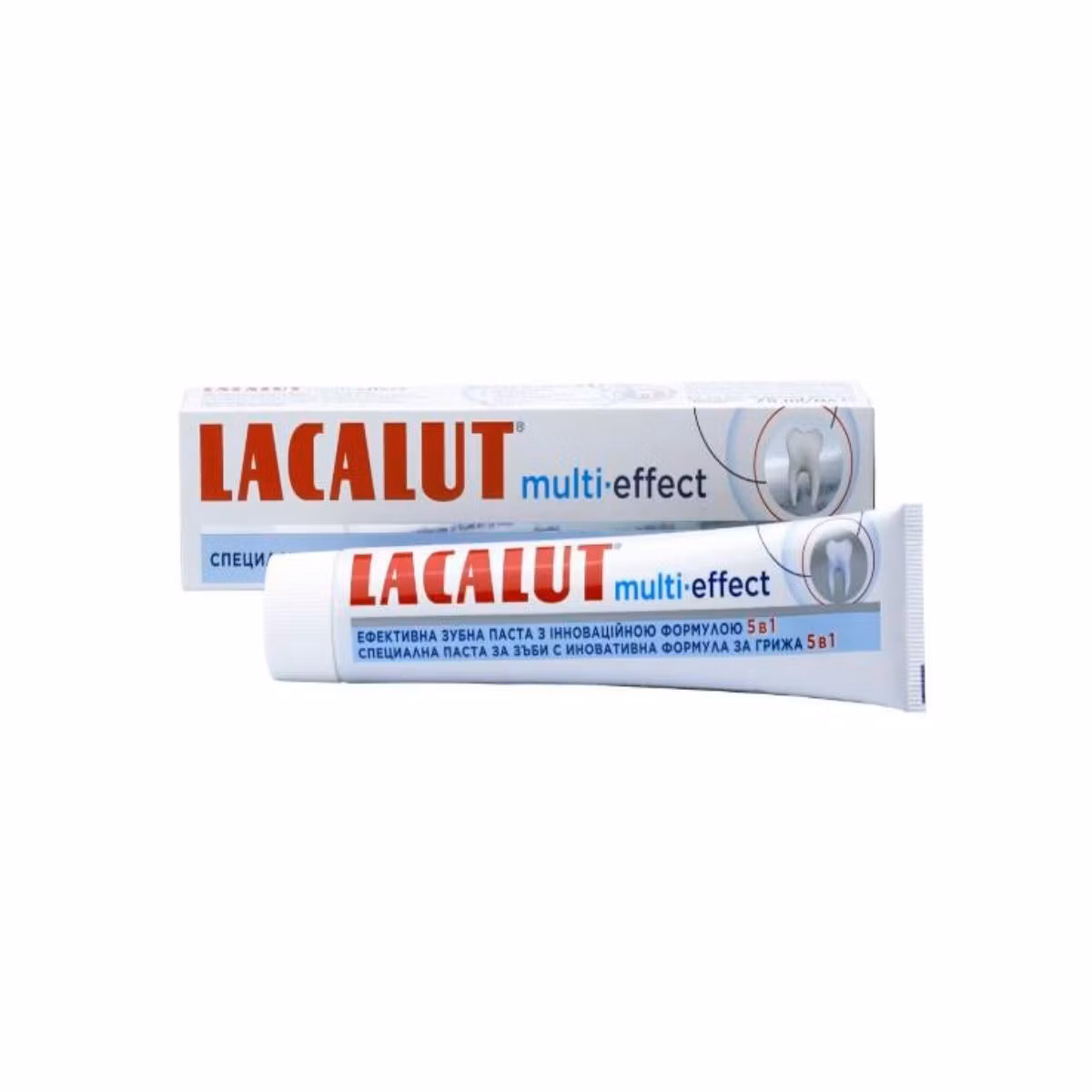 Lacalut Multi Effect Plus Toothpaste 75 Ml X 1
