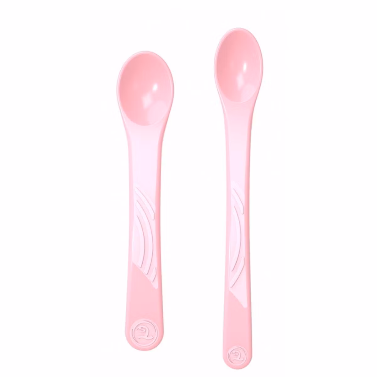 Twistshake 2X Feeding Spoon Set 4+M Pastel Pink