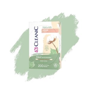 Harper Cleanic Naturals Organic Cotton Cosmetic Buds 200Pcs