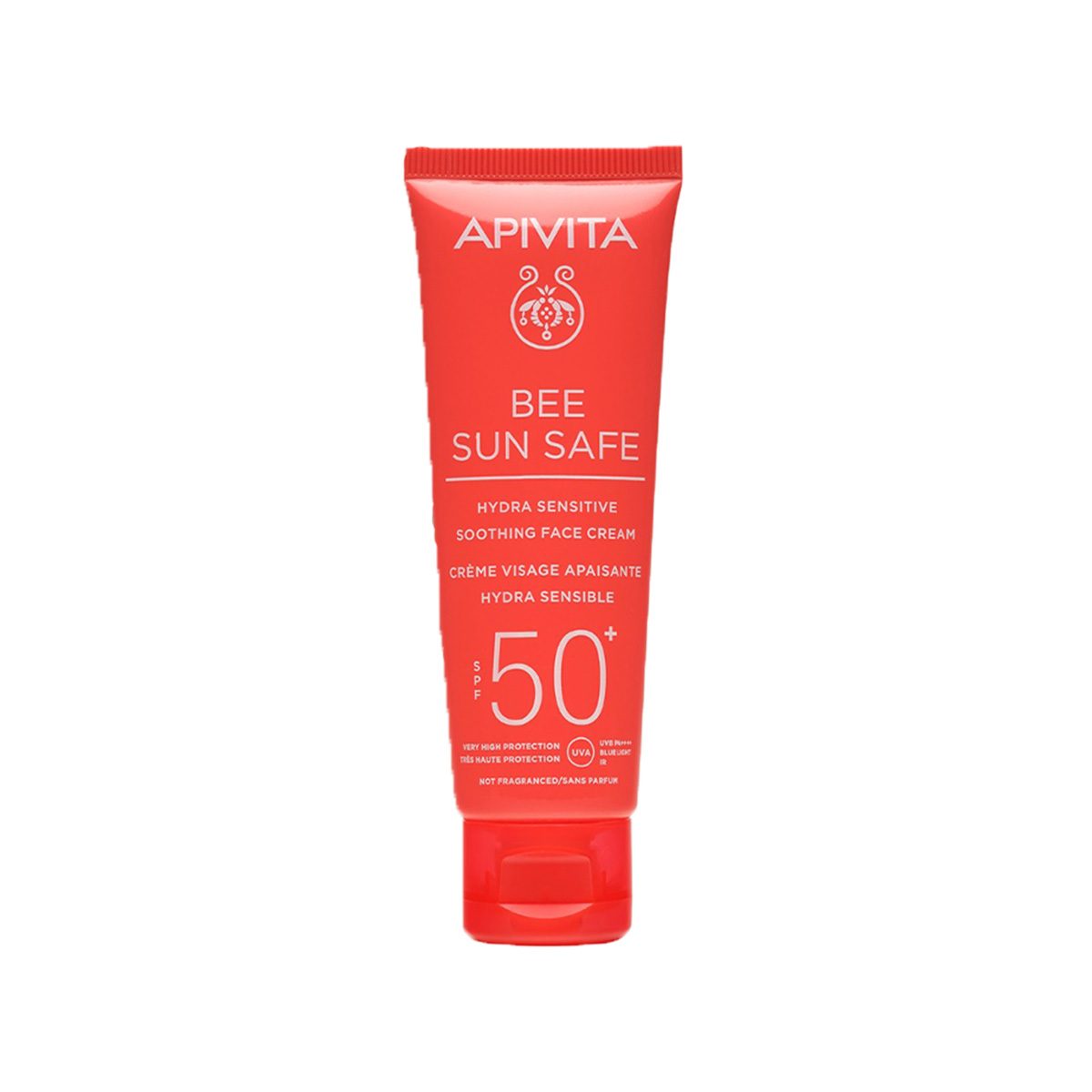 Apivita – Bee Sun Safe Hydra Sensitive Face Cream (SPF 50+)