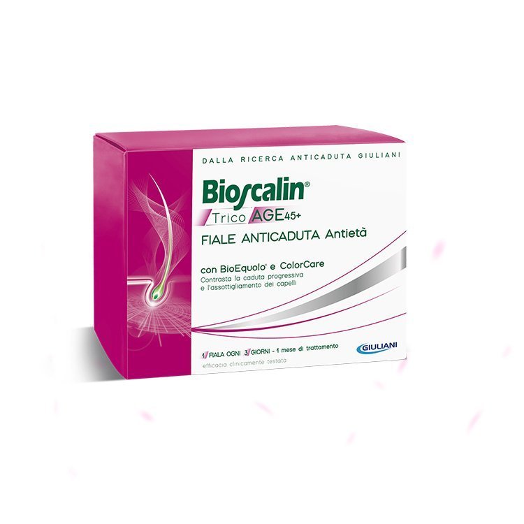 Bioscalin – TricoAGE 45+ampula kundër rënies së flokëve anti-age