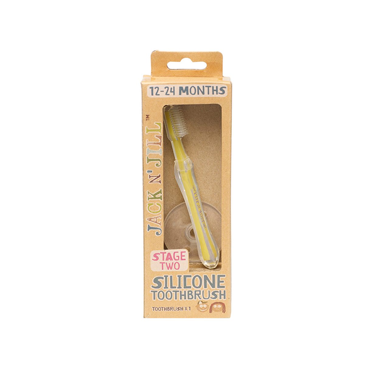 Jack N’ Jill – Stage 2 Silicone Toothbrush (1-2 vjeç)
