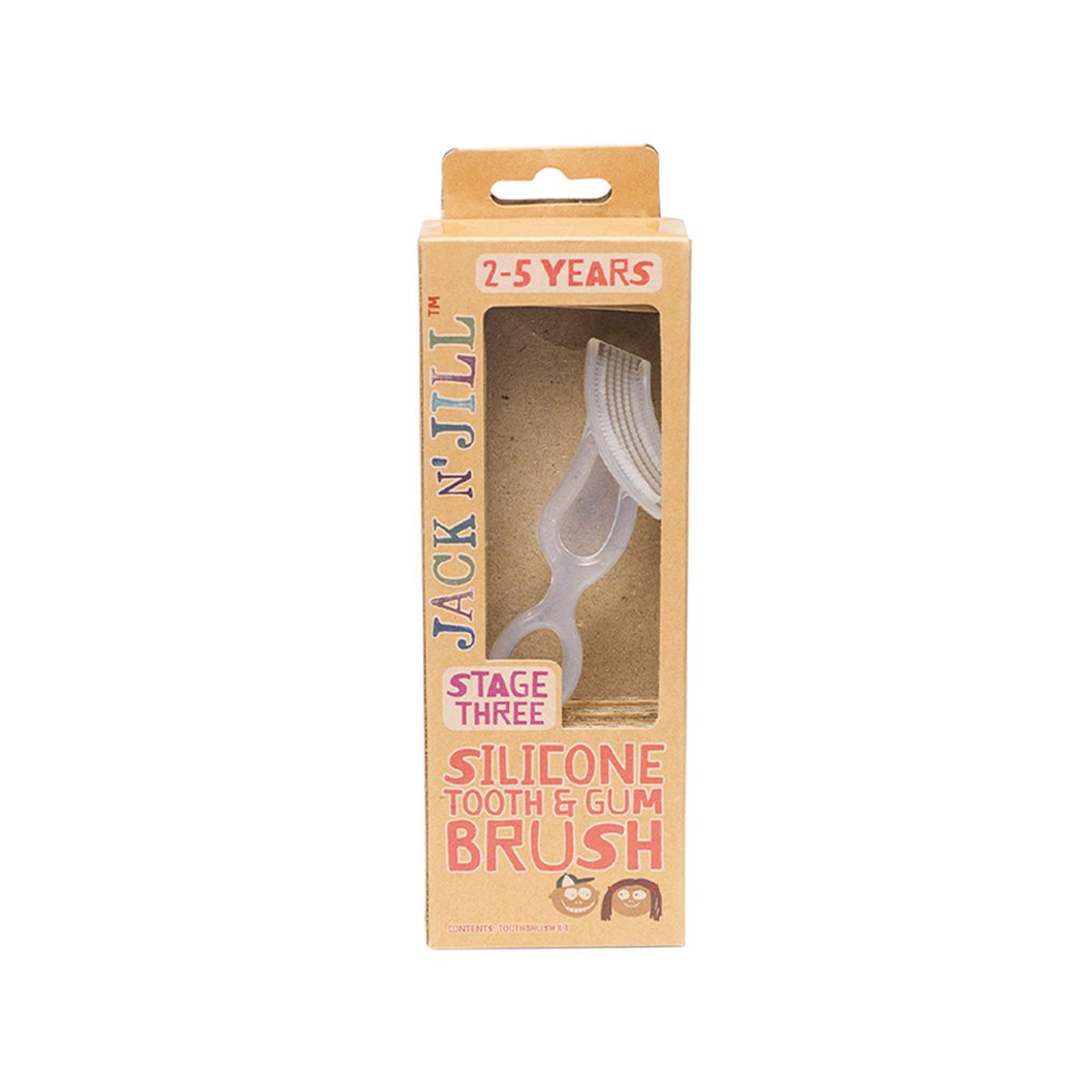 Jack N’ Jill – Stage 3 Silicone Tooth & Gum Brush (2-5 vjeç)