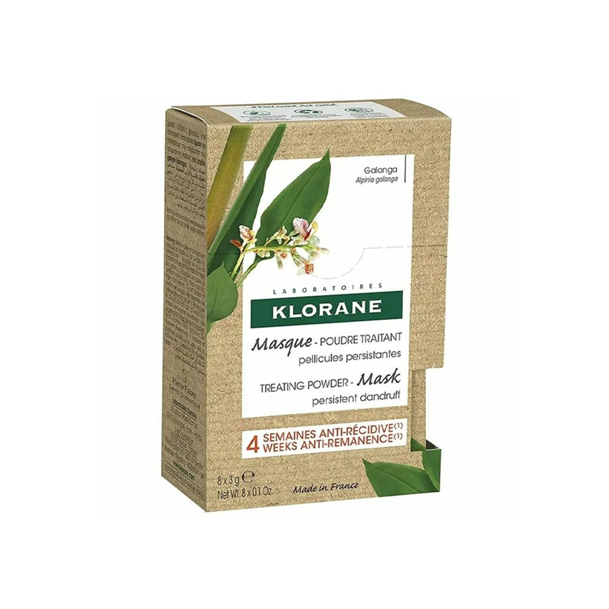 Klorane – Anti-dandruff Exfoliating and Treating Powder-Mask with Galangal