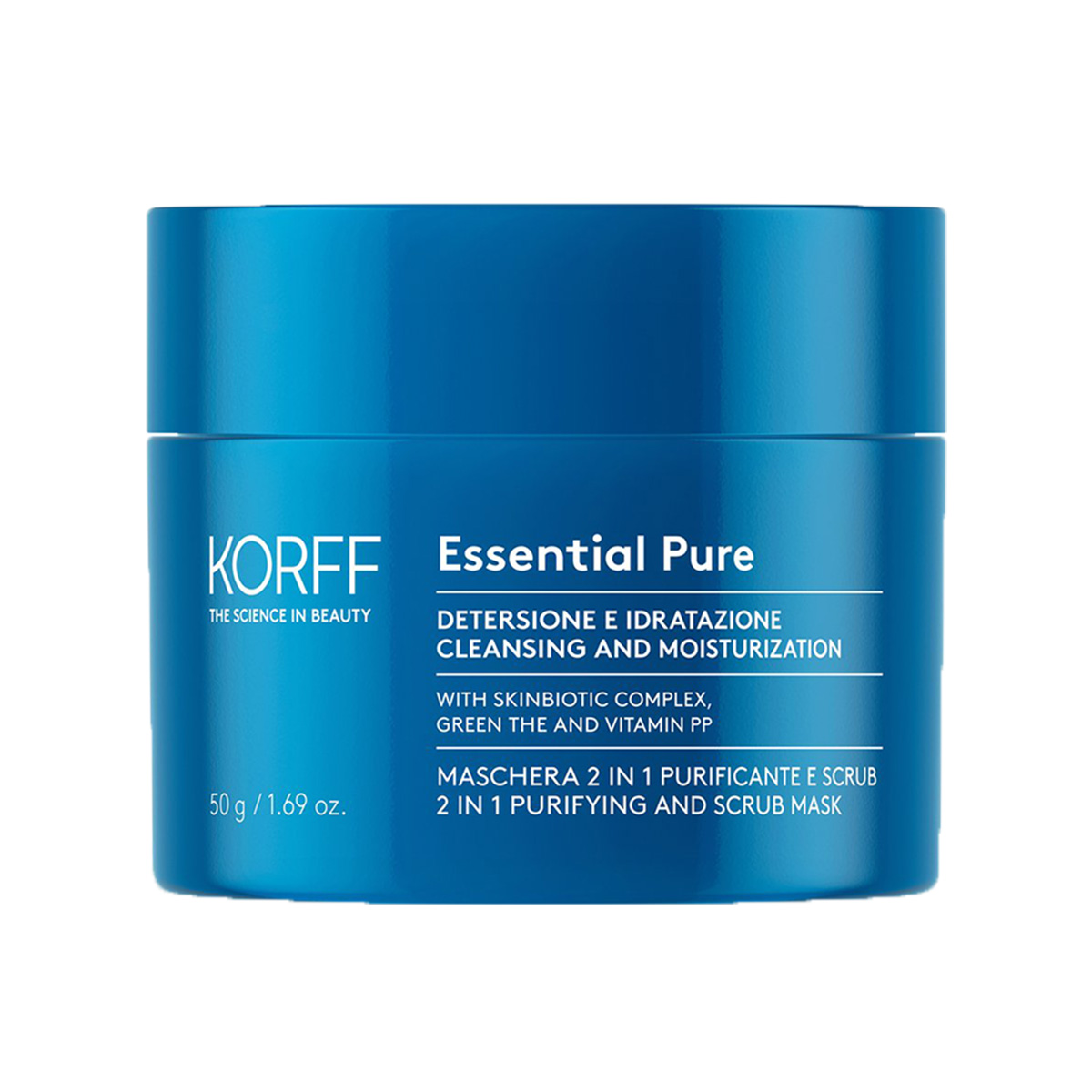 Korff – Essentials  2in1 Purifying & Scrub Mask