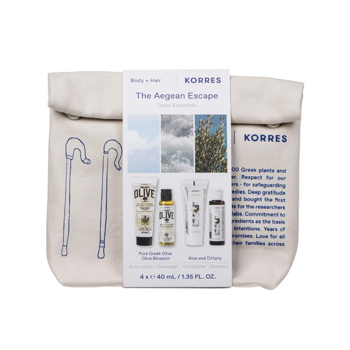 Korres – Aegean Escape Travel Essentials Set