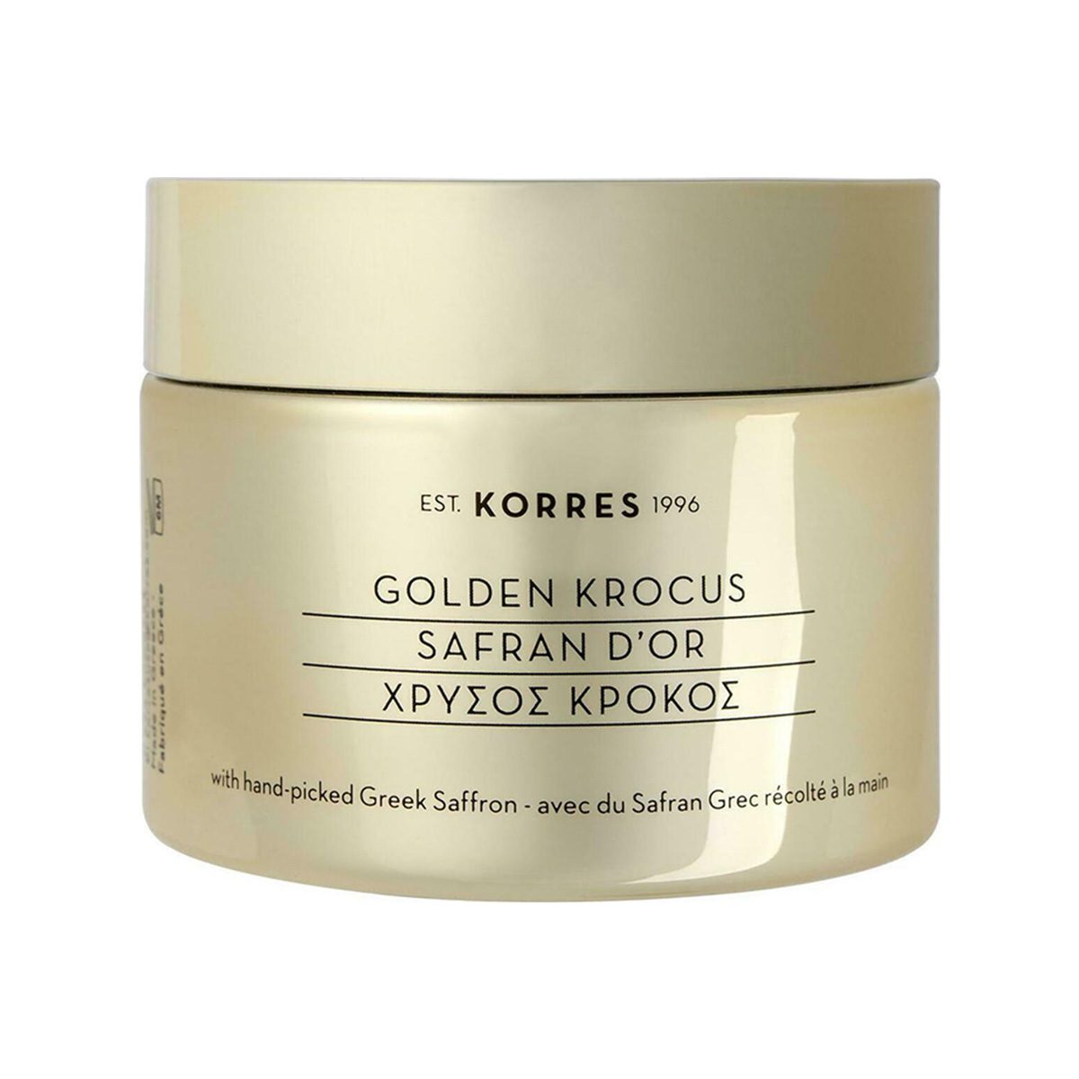 Korres – Golden Krocus Plumping Cream