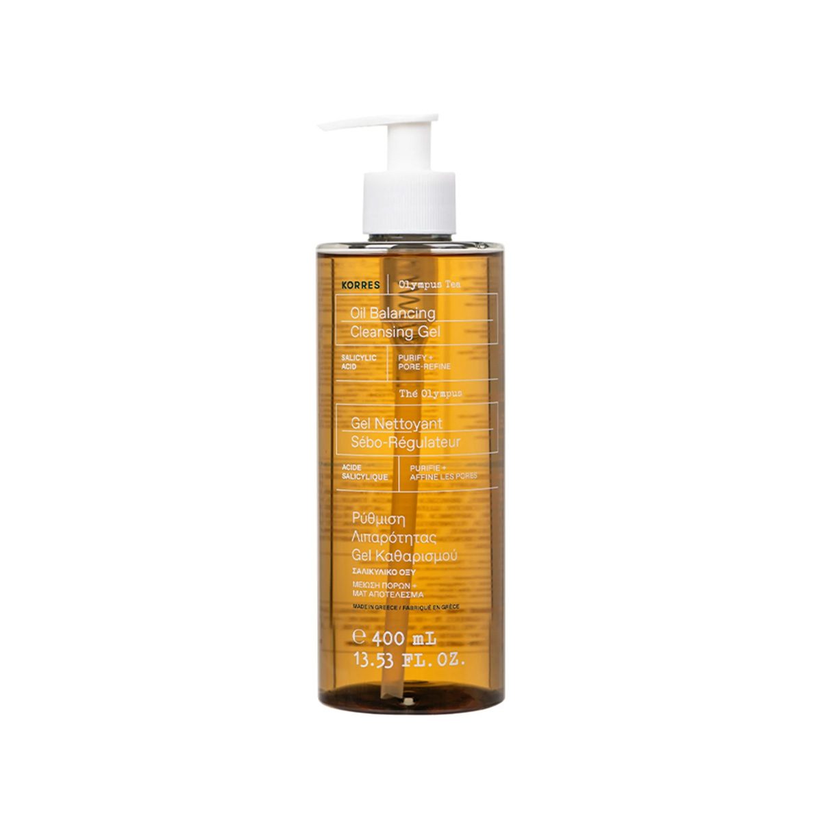 Korres – Olympus Tea Oil Balancing Cleansing Gel
