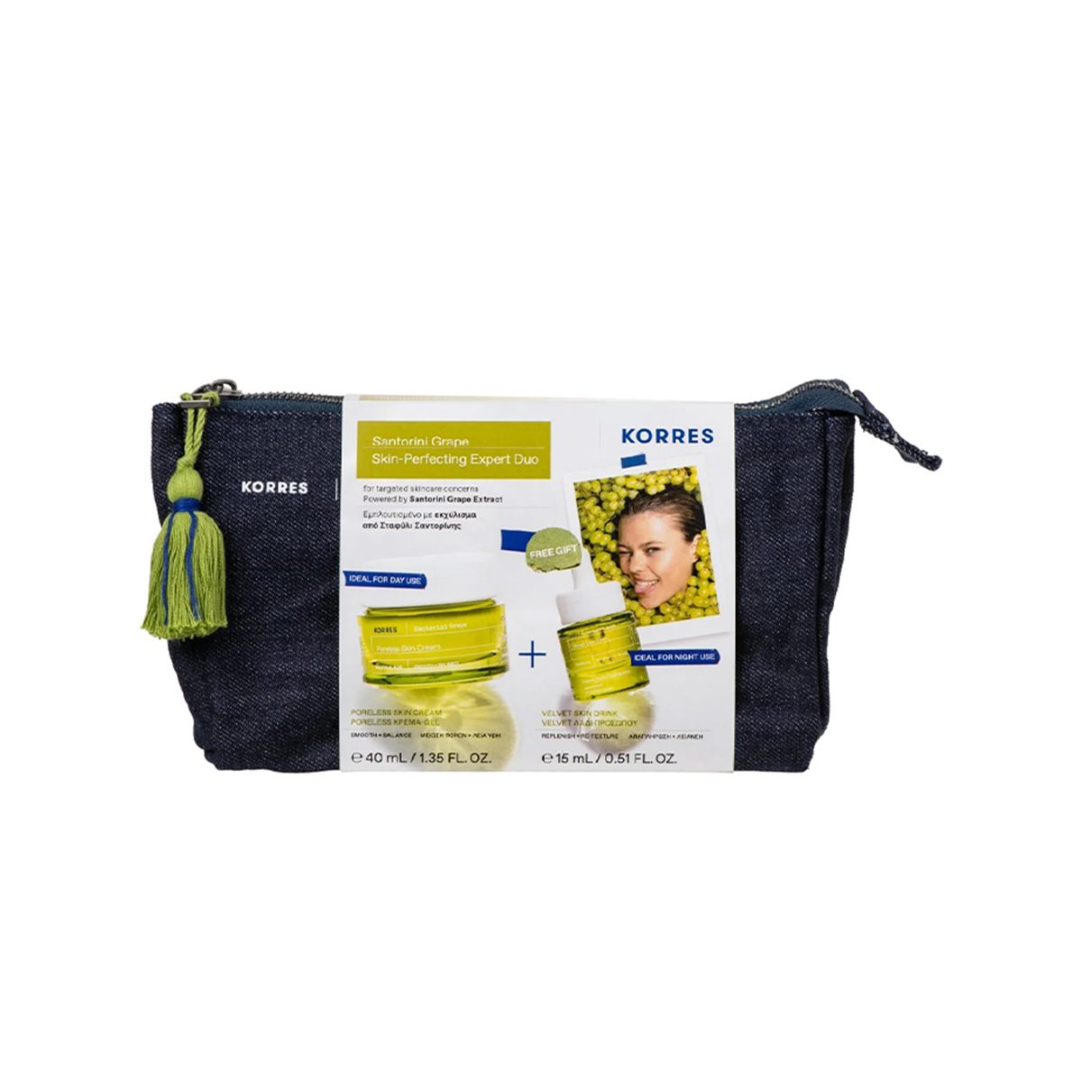 Korres – Santorini Grape Skin-Perfecting Expert Duo Set
