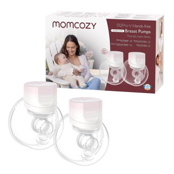 Momcozy – S12 PRO Wearable Breast Pump (Double Pack)