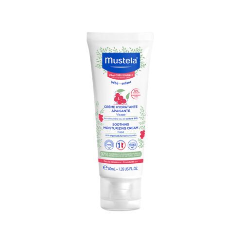 Mustela – Hidratues për fytyrën, për lëkura shumë të ndjeshme (0m+)
