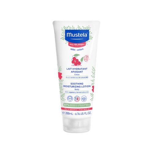 Mustela – Qumësht trupi për lëkura shumë të ndjeshme (0m+)
