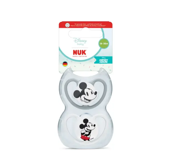 NUK Biberon Rrens Perfect Match Air Mickey 18-36M *2pcs