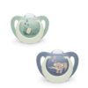 NUK Biberon Rrens First Choice Silicone Night (hippo/koala) *2pcs