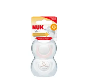 NUK Biberon Rrens Silikoni STAR *2PCS