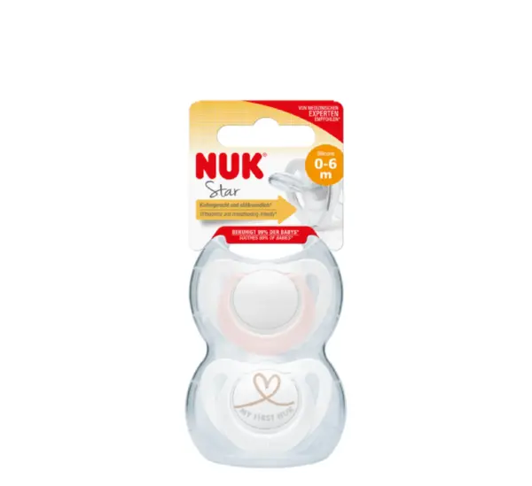 NUK Biberon Rrens Silikoni STAR *2PCS