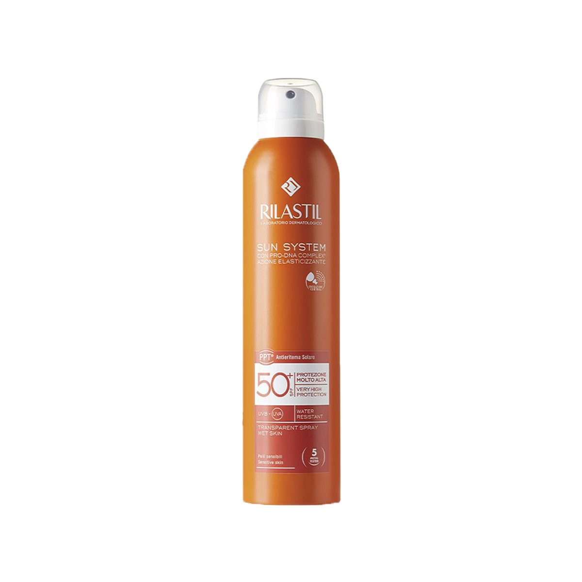 Rilastil – Transparent Spray Wet Skin (SPF 50+)