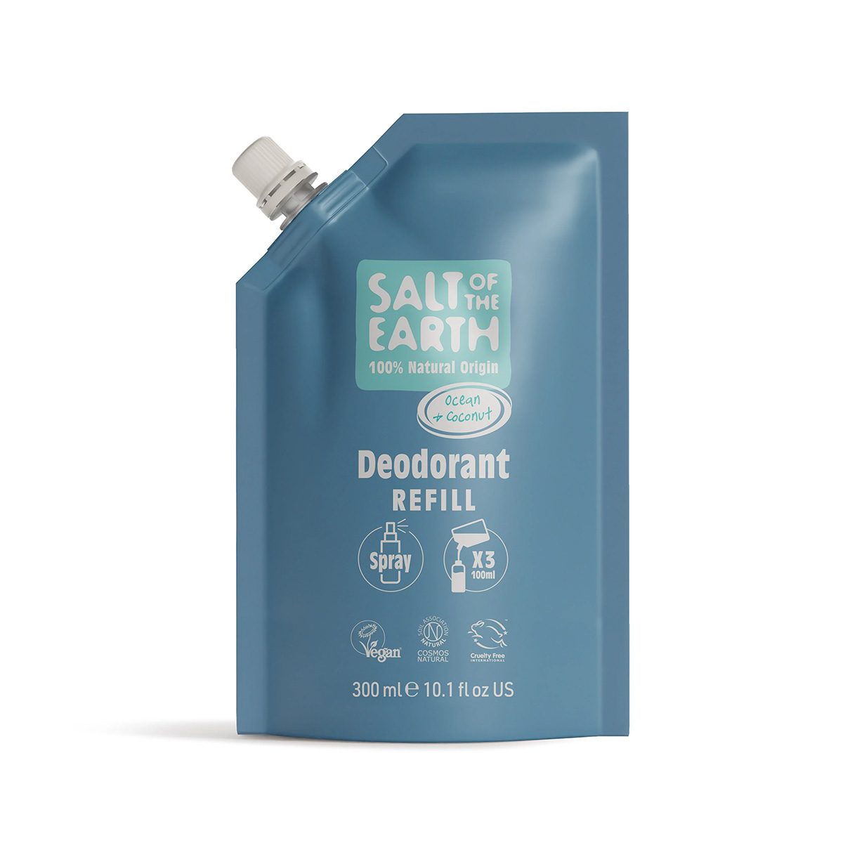 Salt of the Earth – Ocean & Coconut Deodorant Spray Refill