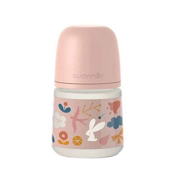 Suavinex – Pink Forest Shishe me biberon fiziologjik 150ml (0m+)