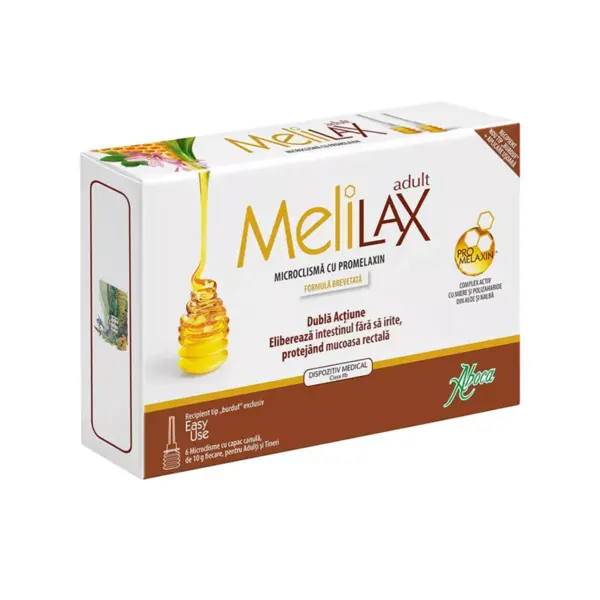 Aboca - Melilax Adult 6 microclisma 10g