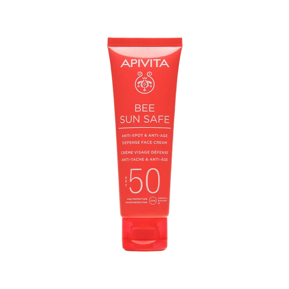 Apivita – Bee Sun Safe Anti-Spot & Anti-Age Face Cream (SPF 50)