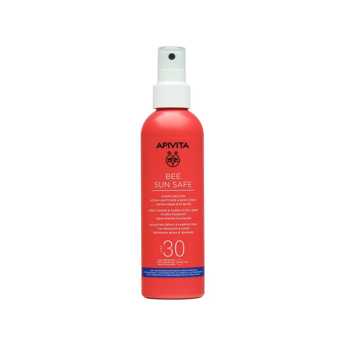 Apivita – Bee Sun Safe Ultra-Light Face & Body Spray (SPF 30)
