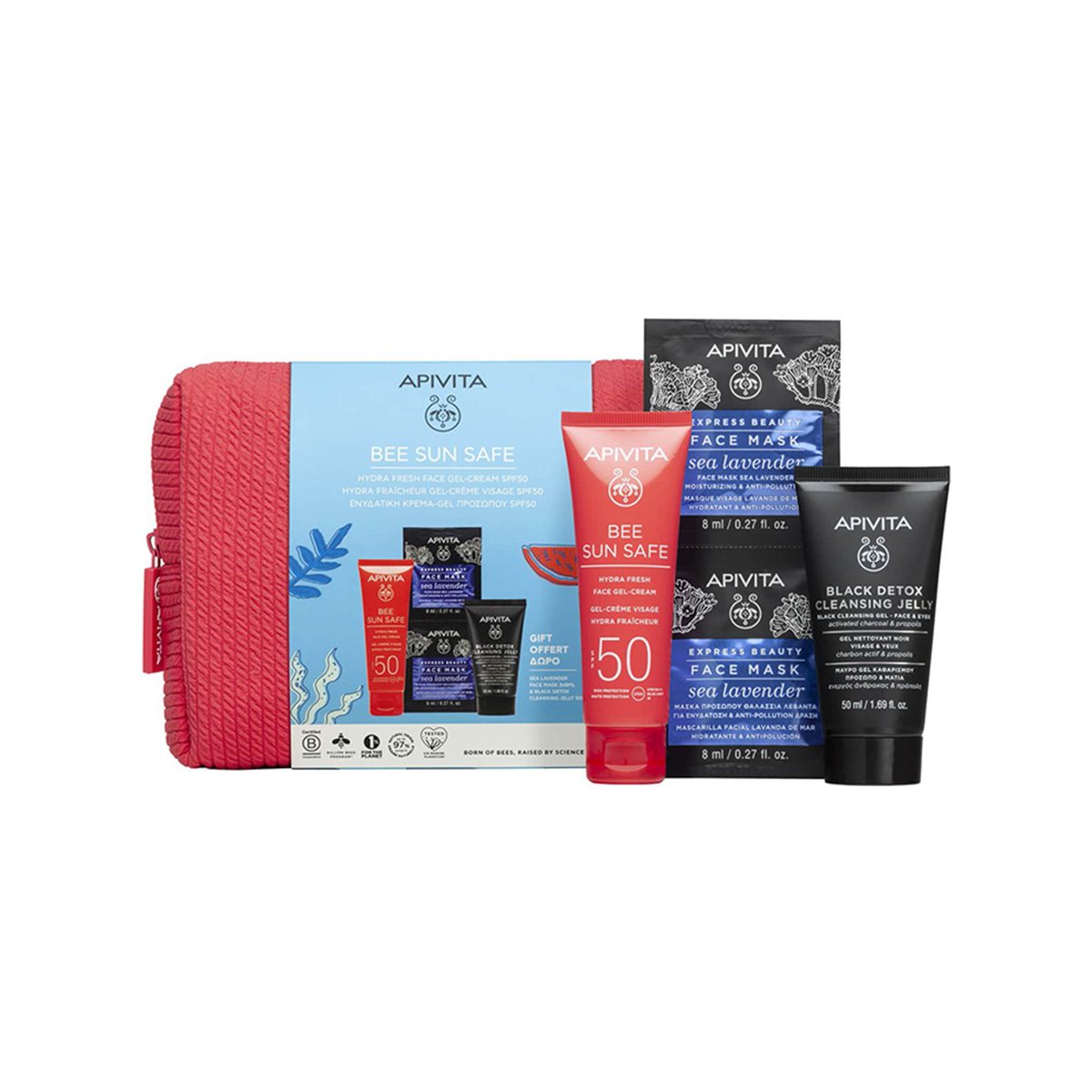 Apivita – Bee Sun Safe Hydra Fresh Face Gel Cream (SPF 50) Set