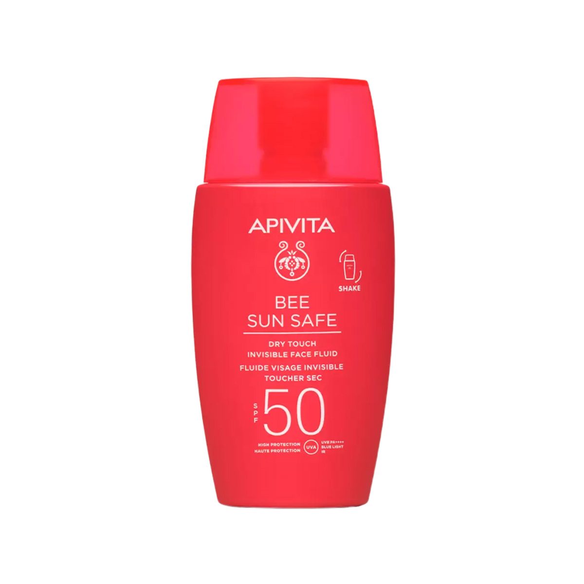 Apivita – Bee Sun Safe Dry Touch Invisible Face Fluid (SPF 50)