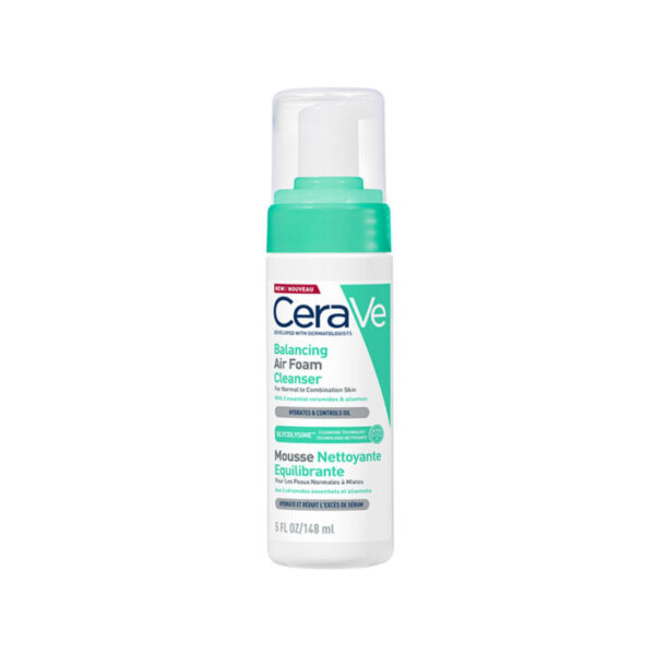 CeraVe – Balancing Air Foam Facial Cleanser