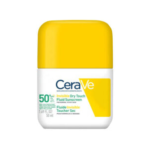 CeraVe – Invisible Dry Touch Fluid Sunscreen (SPF 50+)