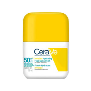 CeraVe – Invisible Hydrating Fluid Sunscreen (SPF 50)