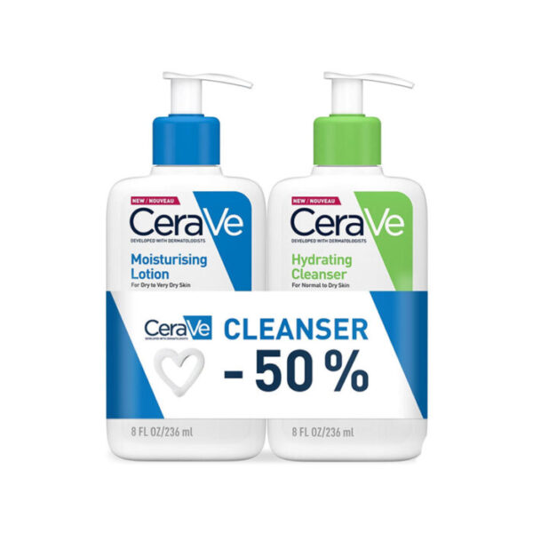 CeraVe – Hydrating Cleanser & Moisturizing Lotion Set