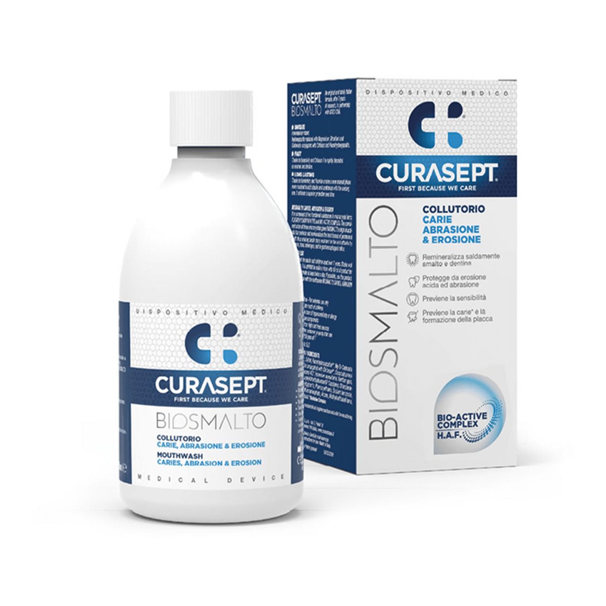 Curasept – Biosmalto Mouthwash Caries, Abrasion & Erosion
