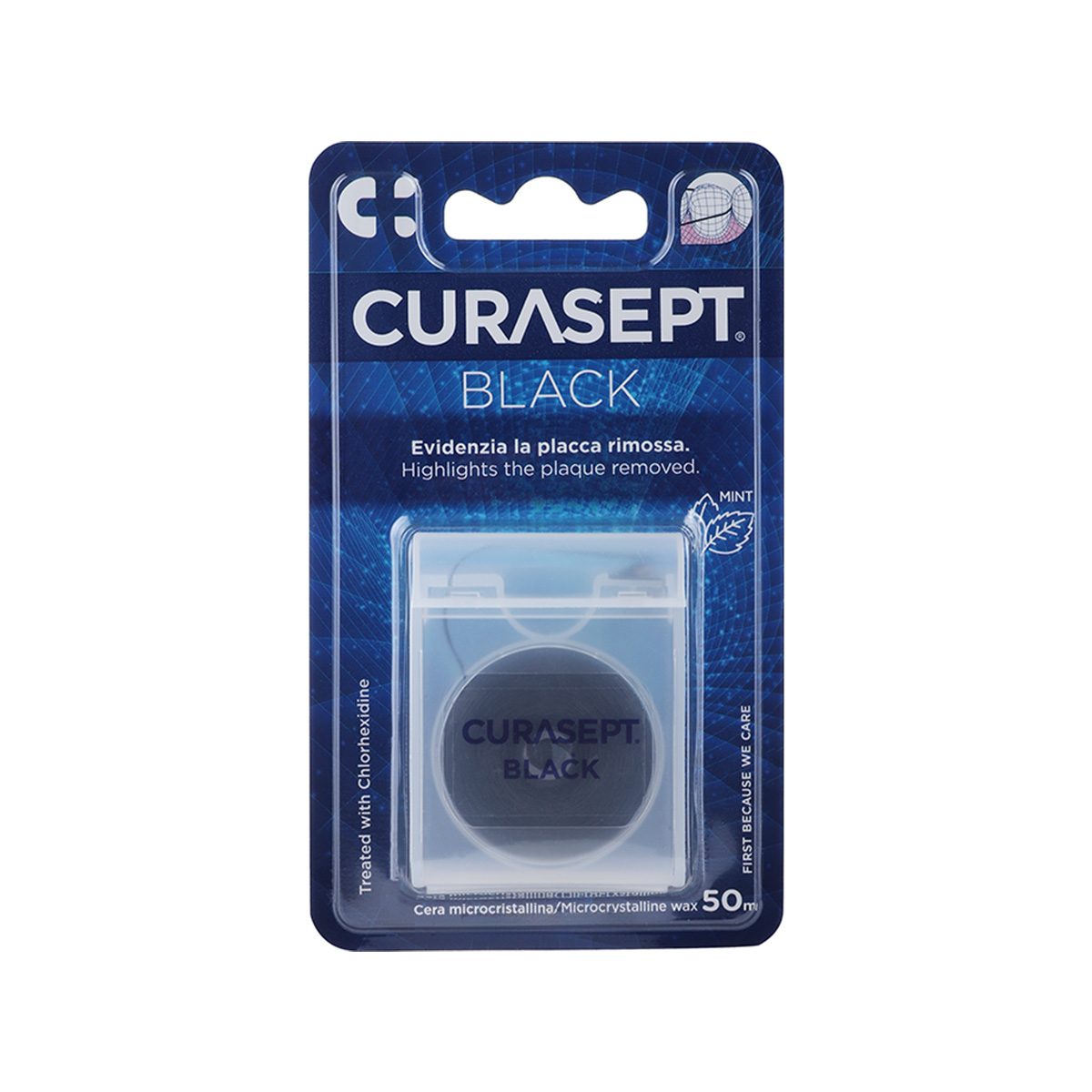 Curasept – Dental Floss Black