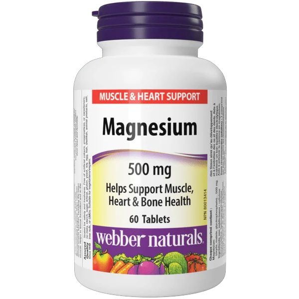 Webber Naturals - Magnesium 500mg