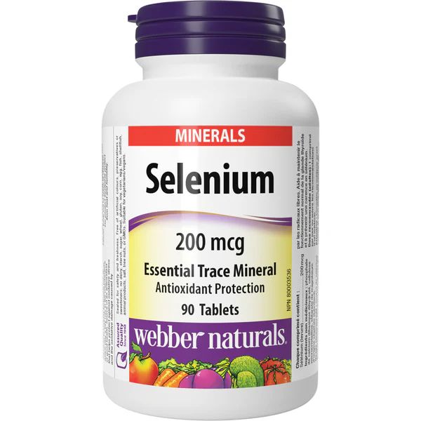 Webber Naturals - Selenium 200 mcg