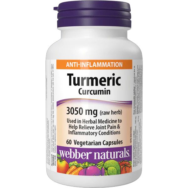 Webber Naturals - Turmeric Curcumin 3050 mg