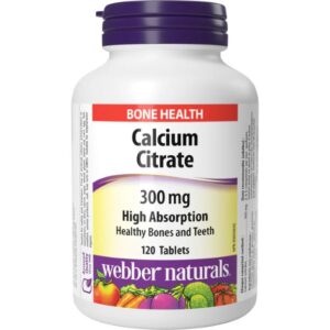 Webber Naturals - Calcium Citrate 300mg