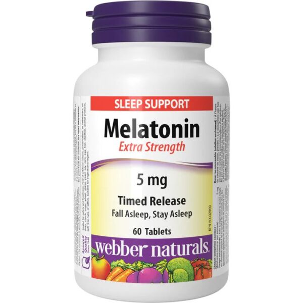 Webber Naturals - Melatonin 5 mg Sublinguale