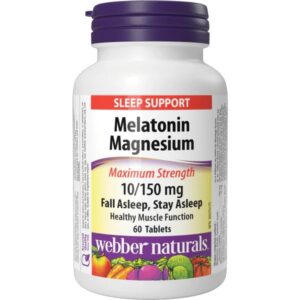 Webber Naturals - Melatonin Magnesium 10/150mg