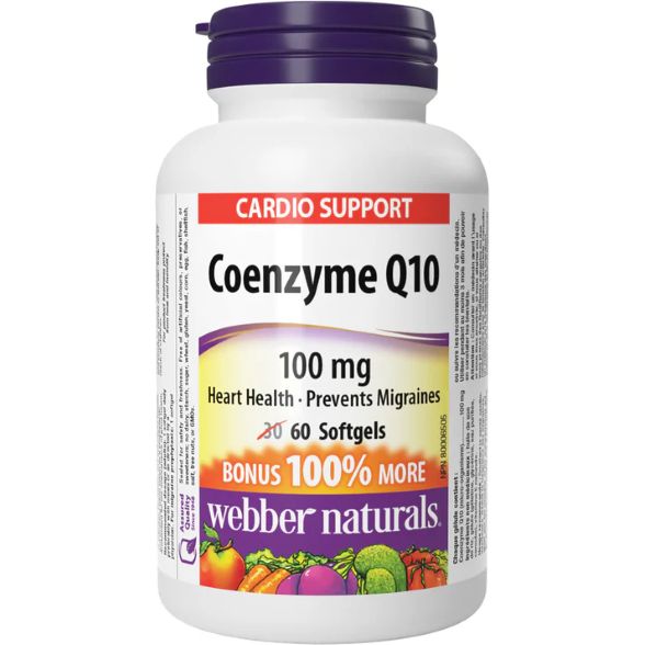 Webber Naturals - Coenzyme Q10 (CoQ10)